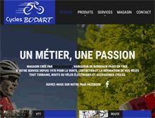 Tablet Screenshot of cyclesbodart.com
